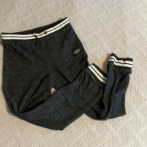 Grey/black jogger pants